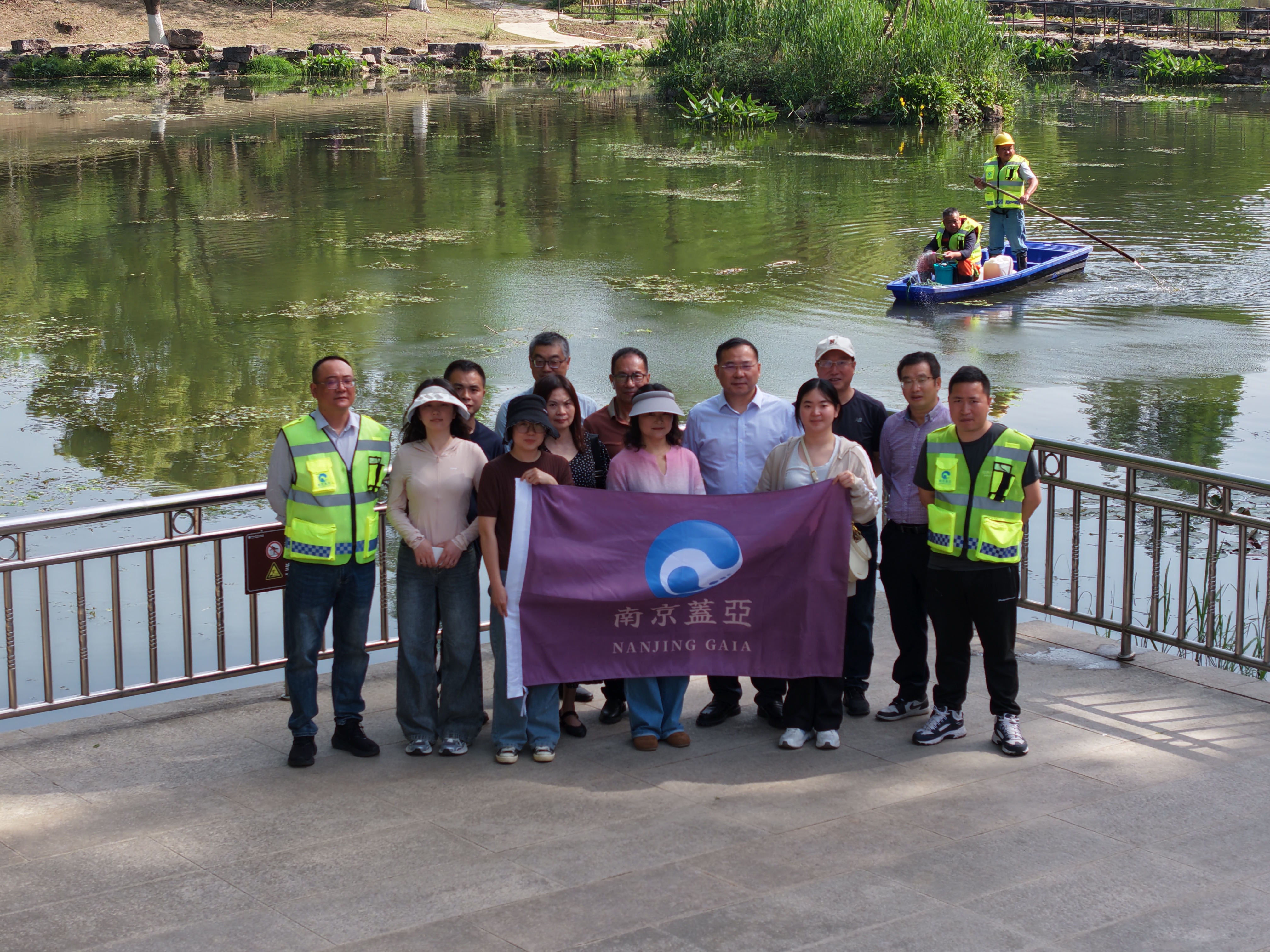 南京白馬湖1#2#3#水塘水質(zhì)提升項(xiàng)目正式施工